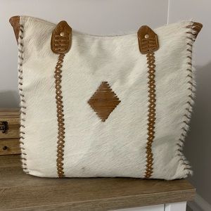 NWT Myra Leather Hairon Bag